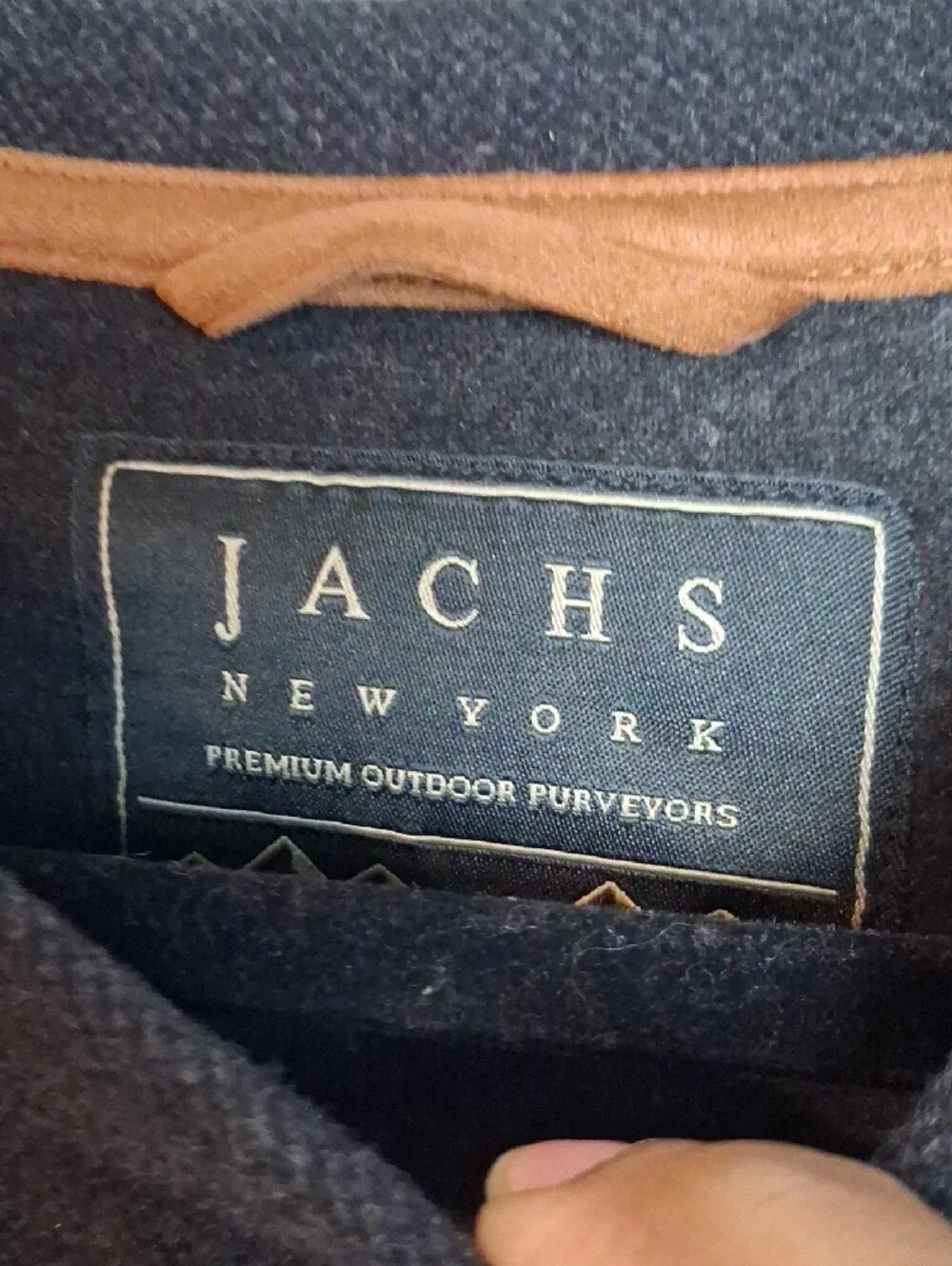 Jachs Men's Charcoal Gray Crewneck Sweater